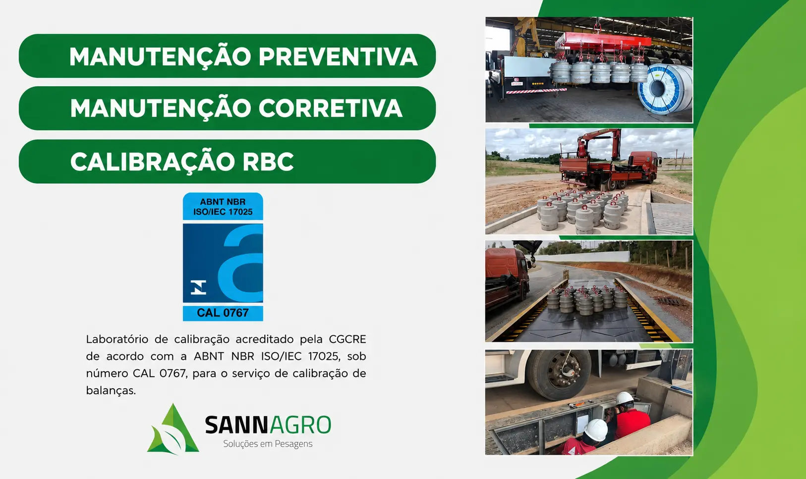 Calibração Acreditada RBC